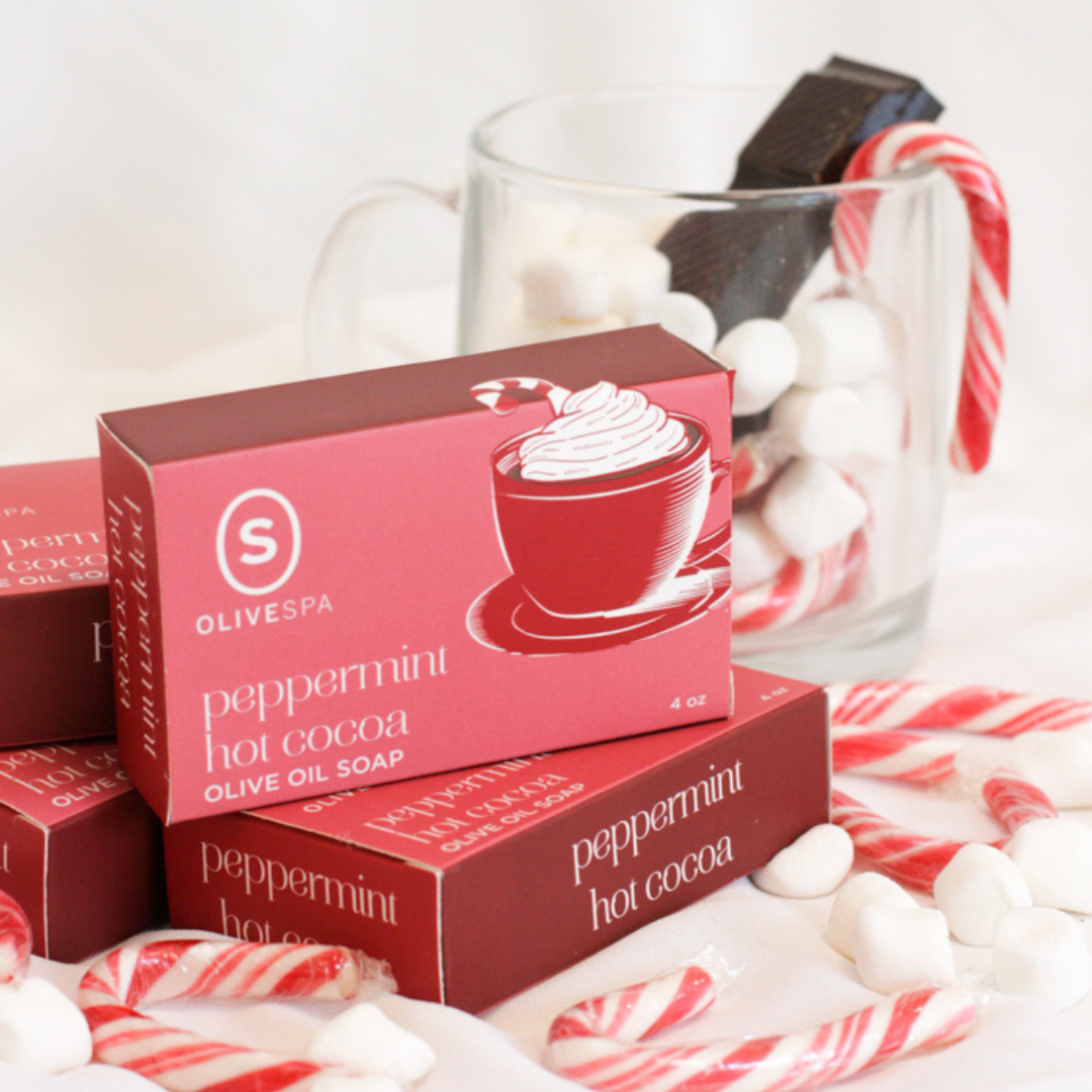 Peppermint Hot Cocoa Olive Oil Soap