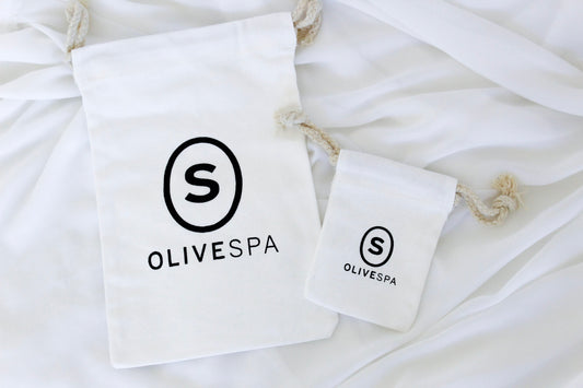 White Canvas Olivespa Bag