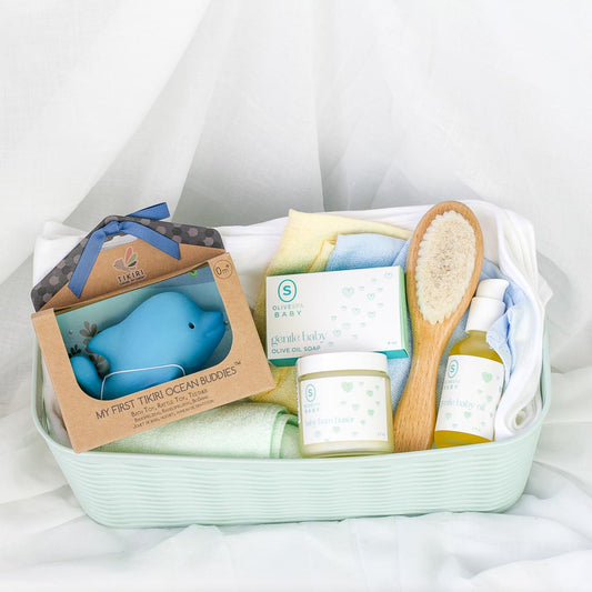 Baby Bath Time Basket