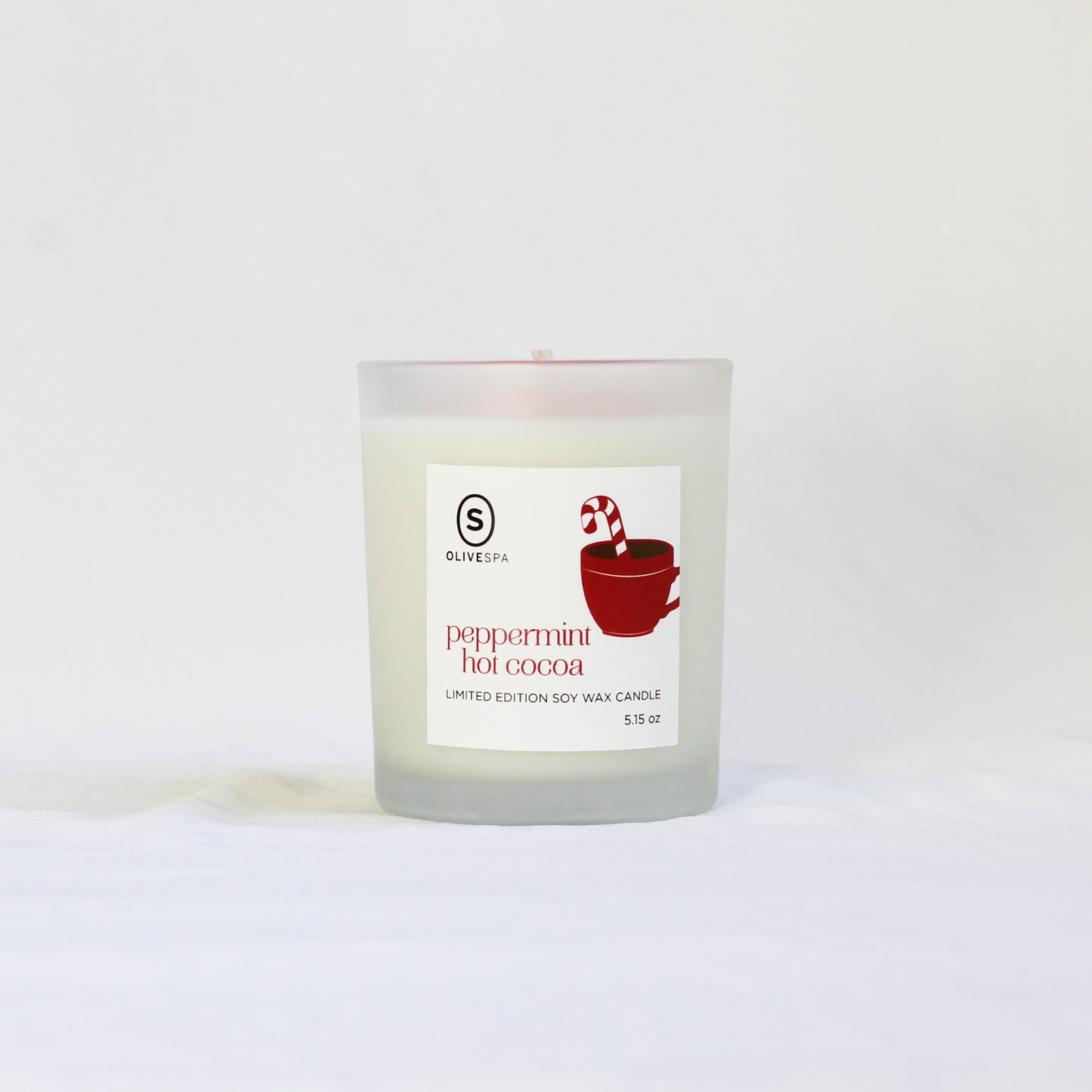 Peppermint Hot Cocoa Soy Wax Candle