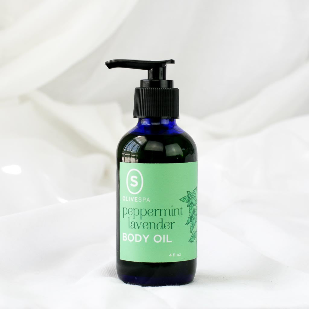 Peppermint Lavender Body Oil